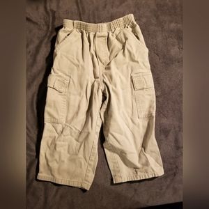 Khaki Cargo Pants 3t